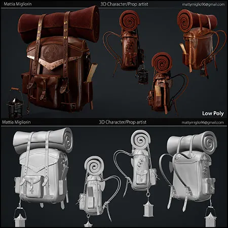 Old Fantasy Backpackʽ3Dģ