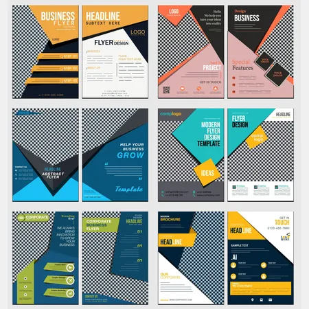 ��ҵ����ģ�弯 - ��ɫ�ִ�װ��