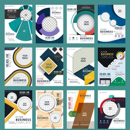 ��ҵ����ģ�弯 - ��ɫ�ִ����