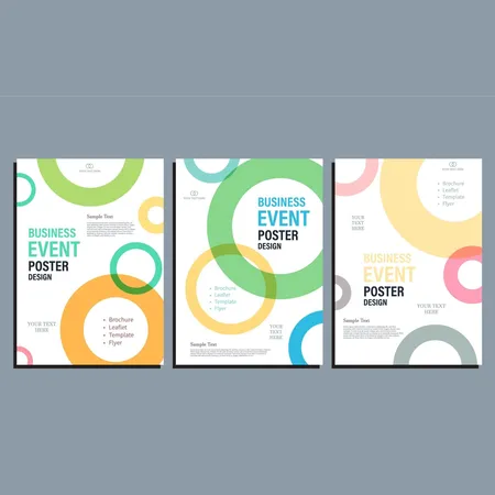 ��ҵ����ģ�弯 - ��ɫԲ�β���