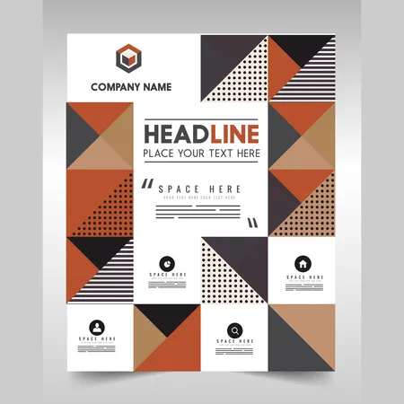 ����ģ�� - ��ɫƽ�漸��װ��