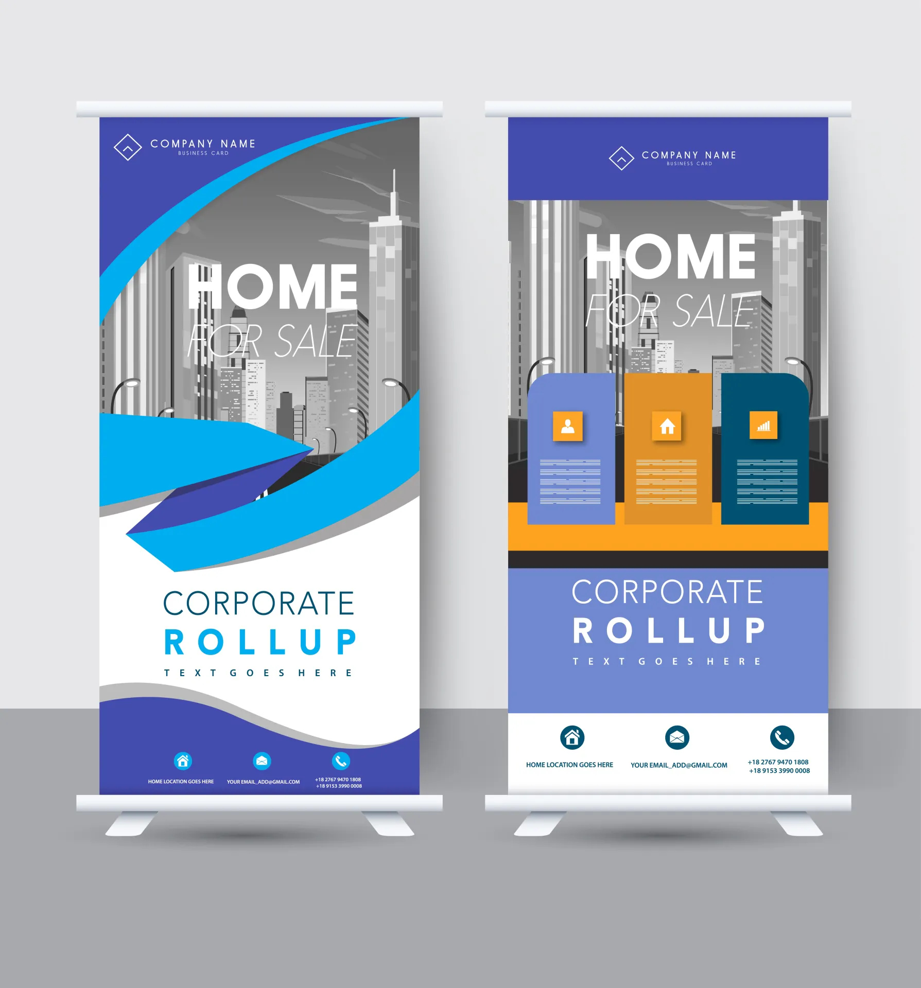 building sale up banner template modern roll up 