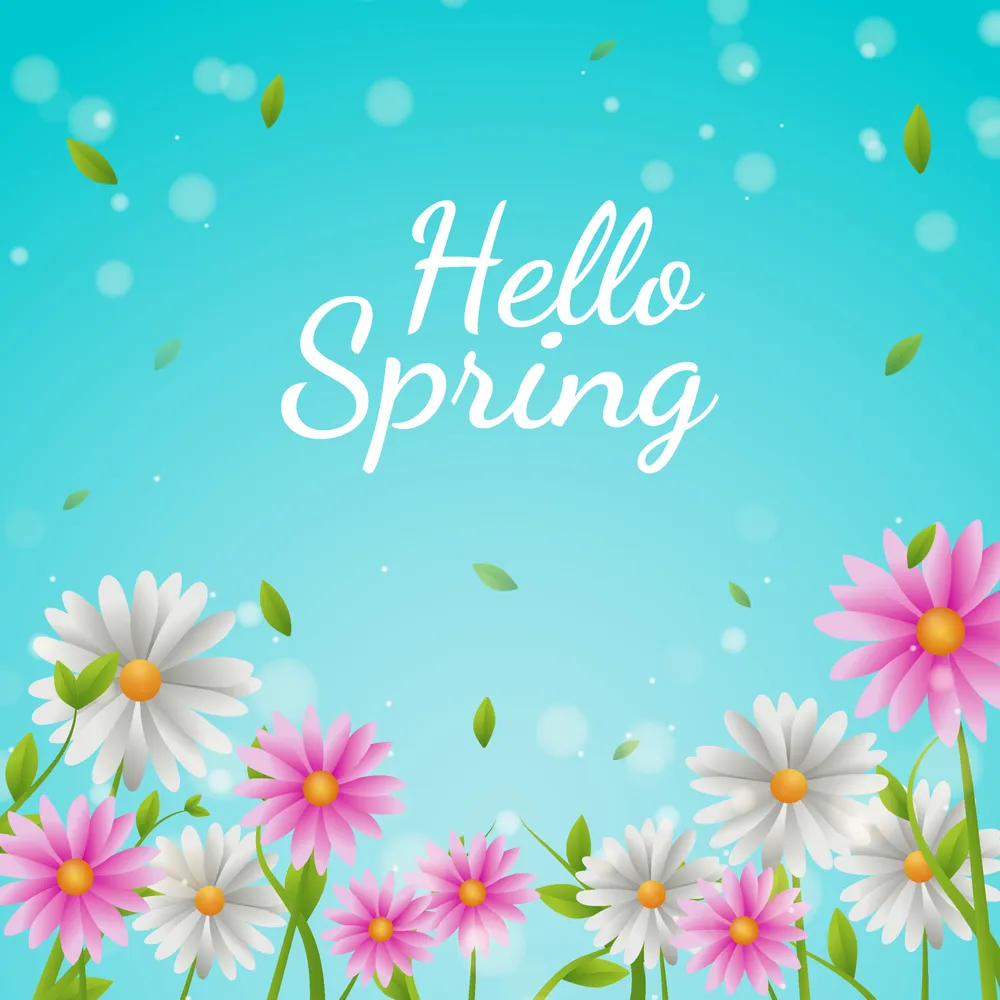 Background of Spring Flowers