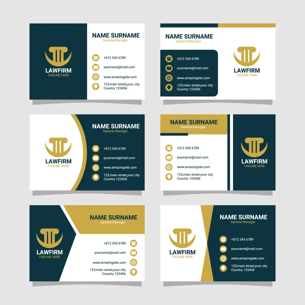 Law Firm Business Formal Card Collection