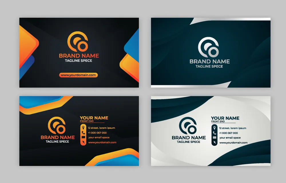 Template of Modern Business Card