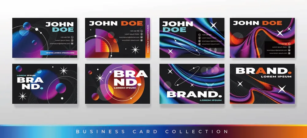 Duochrome Business Card