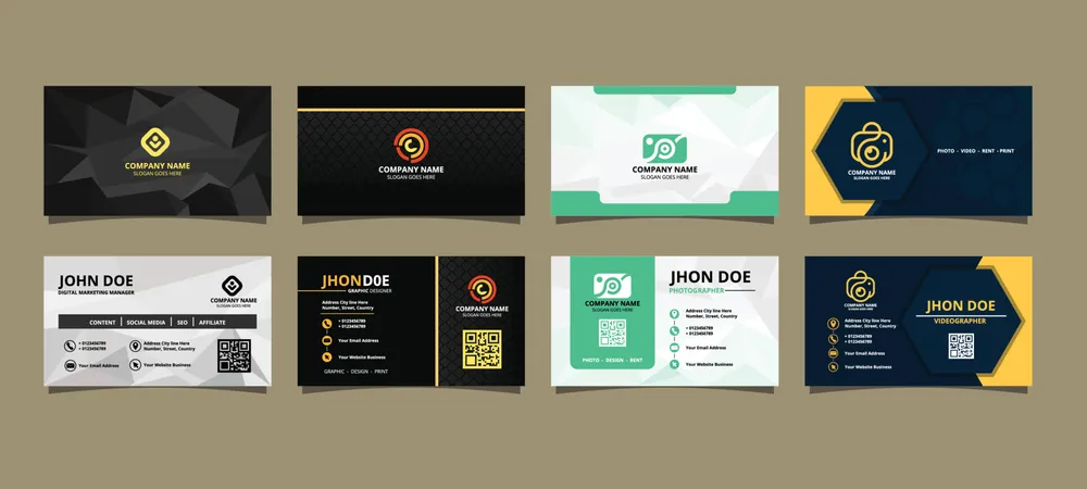 Creative Professions Business Card Template