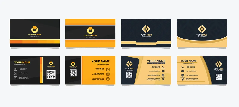 Formal Office Business Card Template