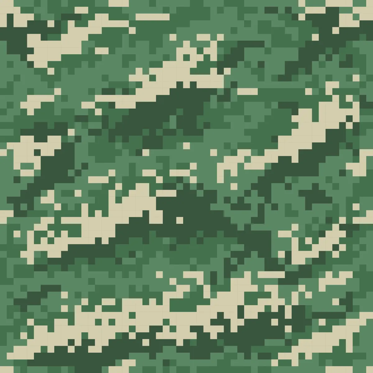 Digital Camouflage Army Seamless Pattern