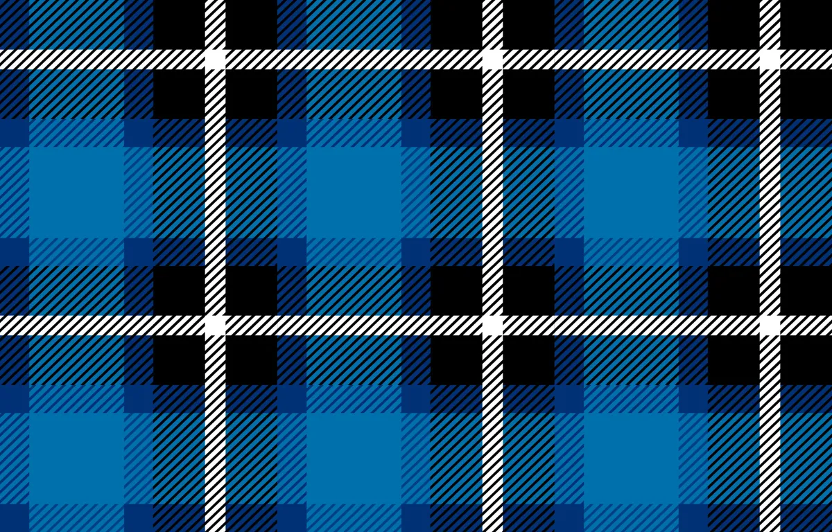 Buffalo Plaid Seamless Pattern Background