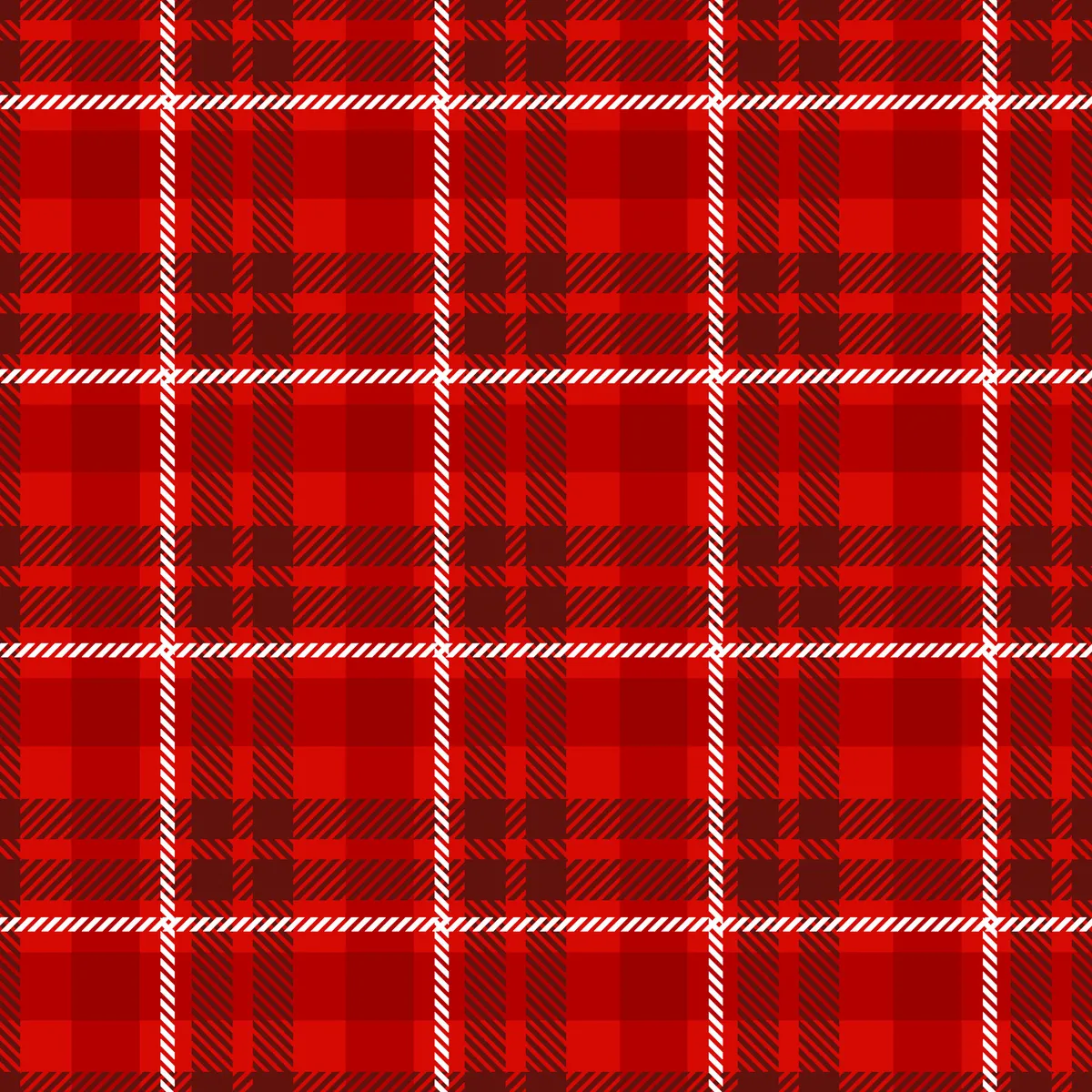 Seamless Buffalo Plaid Background