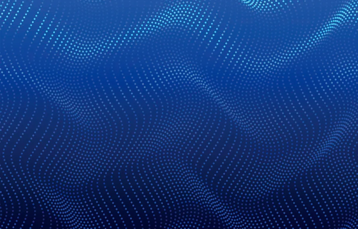 Blue Abstract Halftone Background