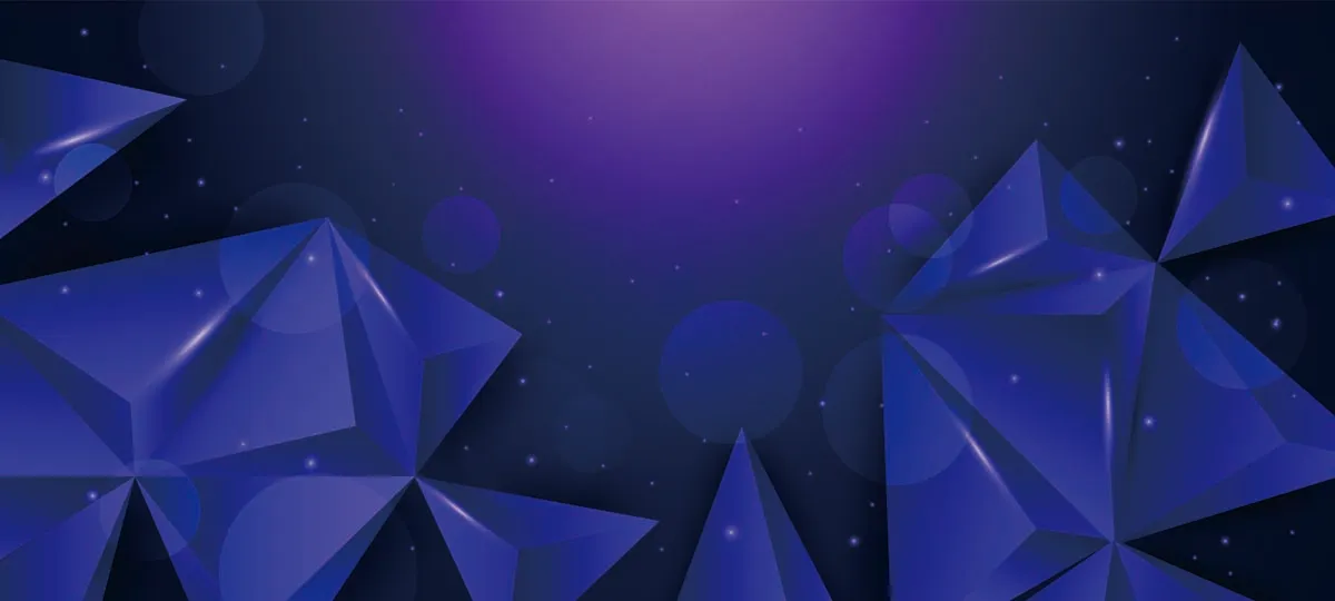 Purple Triangular Background