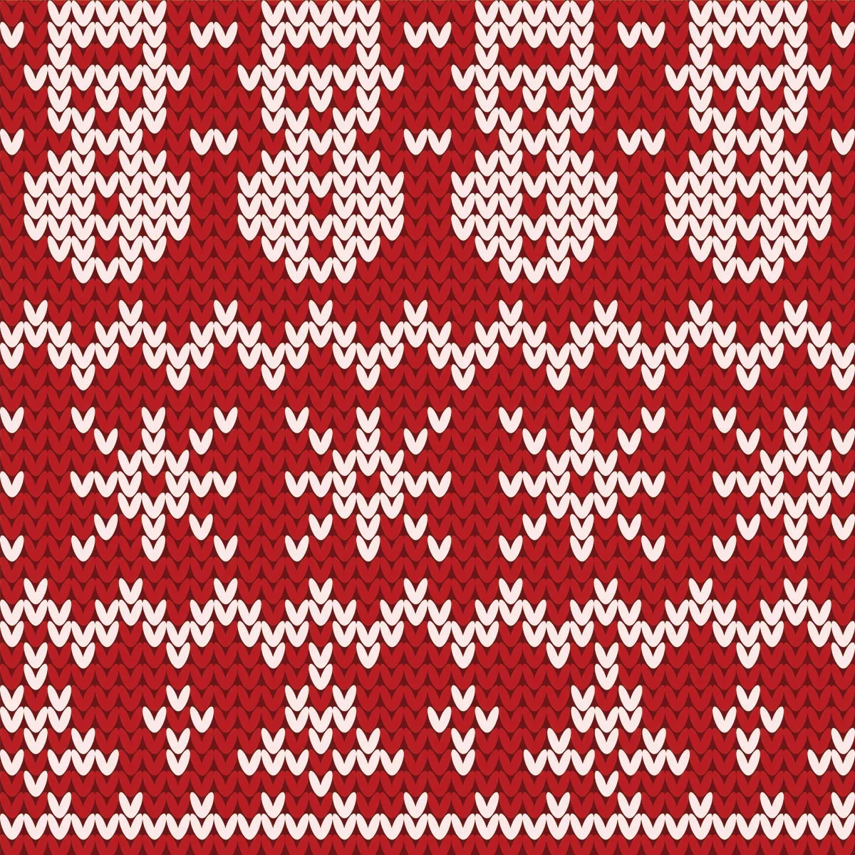 Knitted Ugly Sweater Seamless Pattern