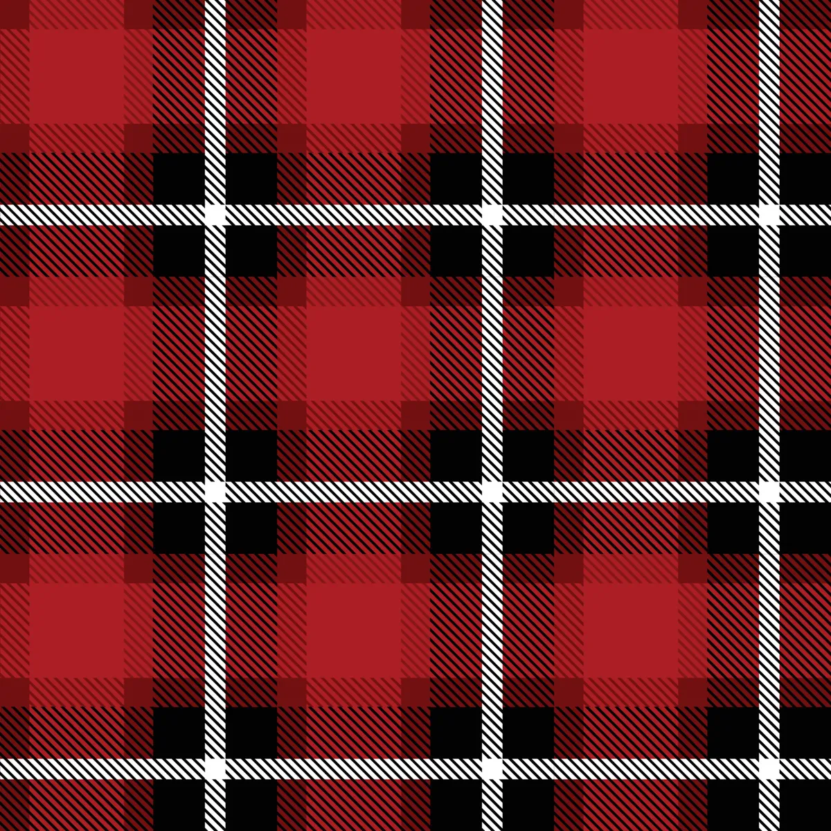 Buffalo Plaid Seamless Background