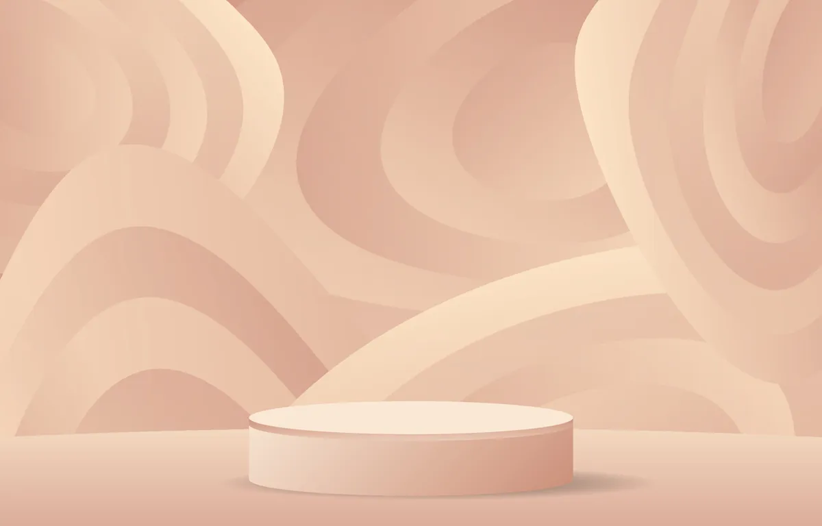 Luxury Beige Pattern Background