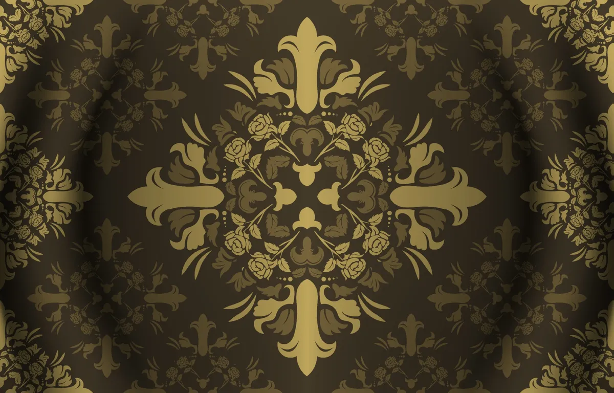 Ornamental Vintage Pattern Background