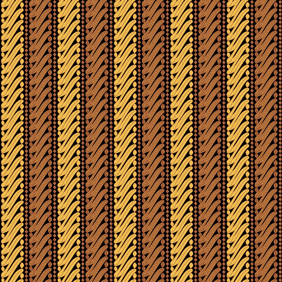 Batik Parang Seamless Pattern
