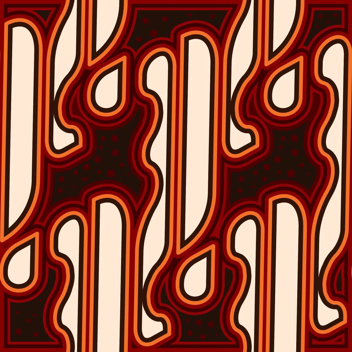 Batik Parang Seamless Patterns