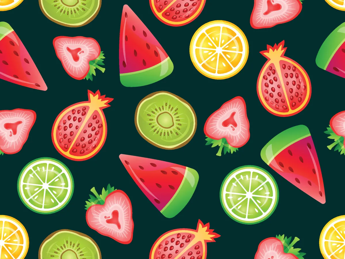 Tropical Fruits Pattern