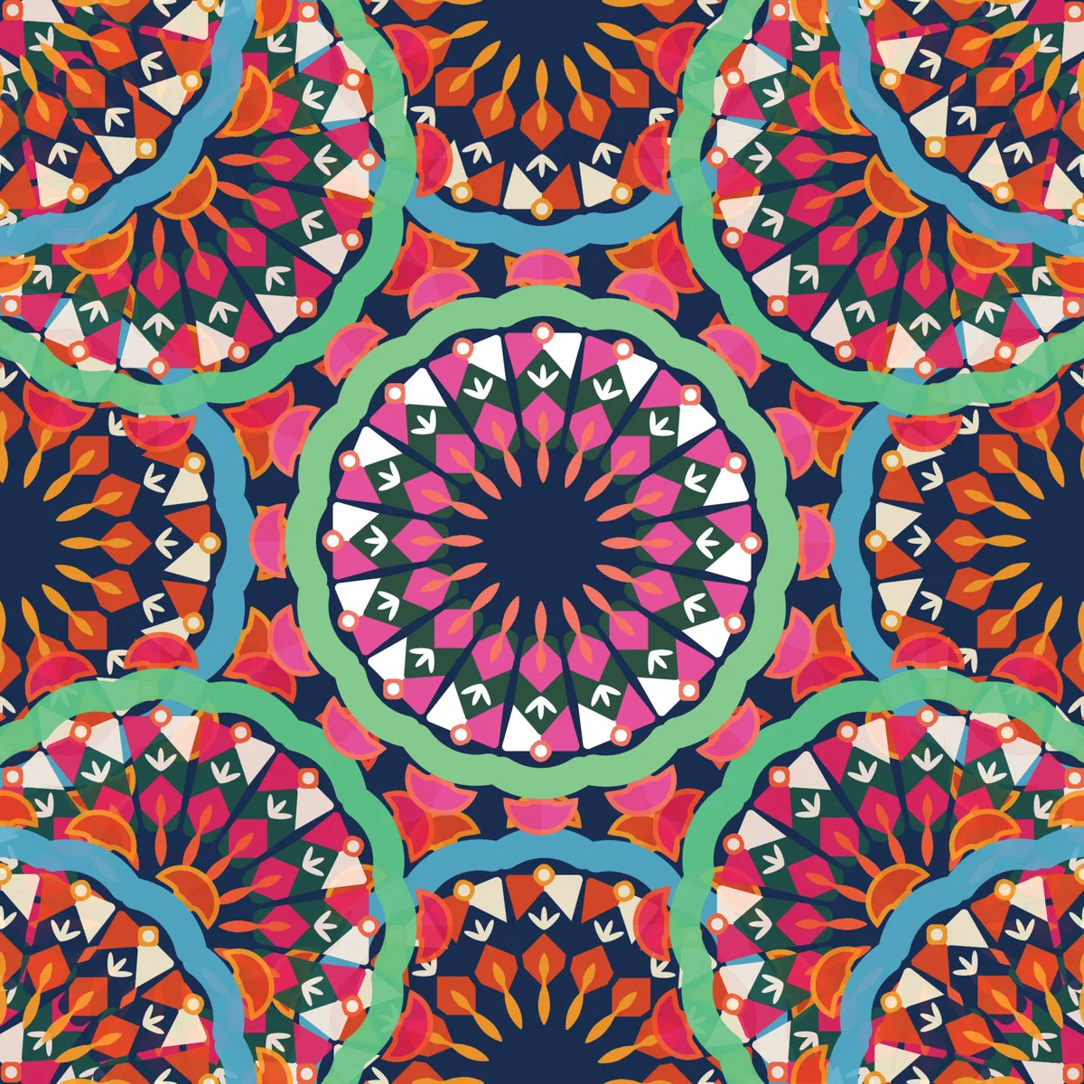 Colorful Kaleidoscope Pattern