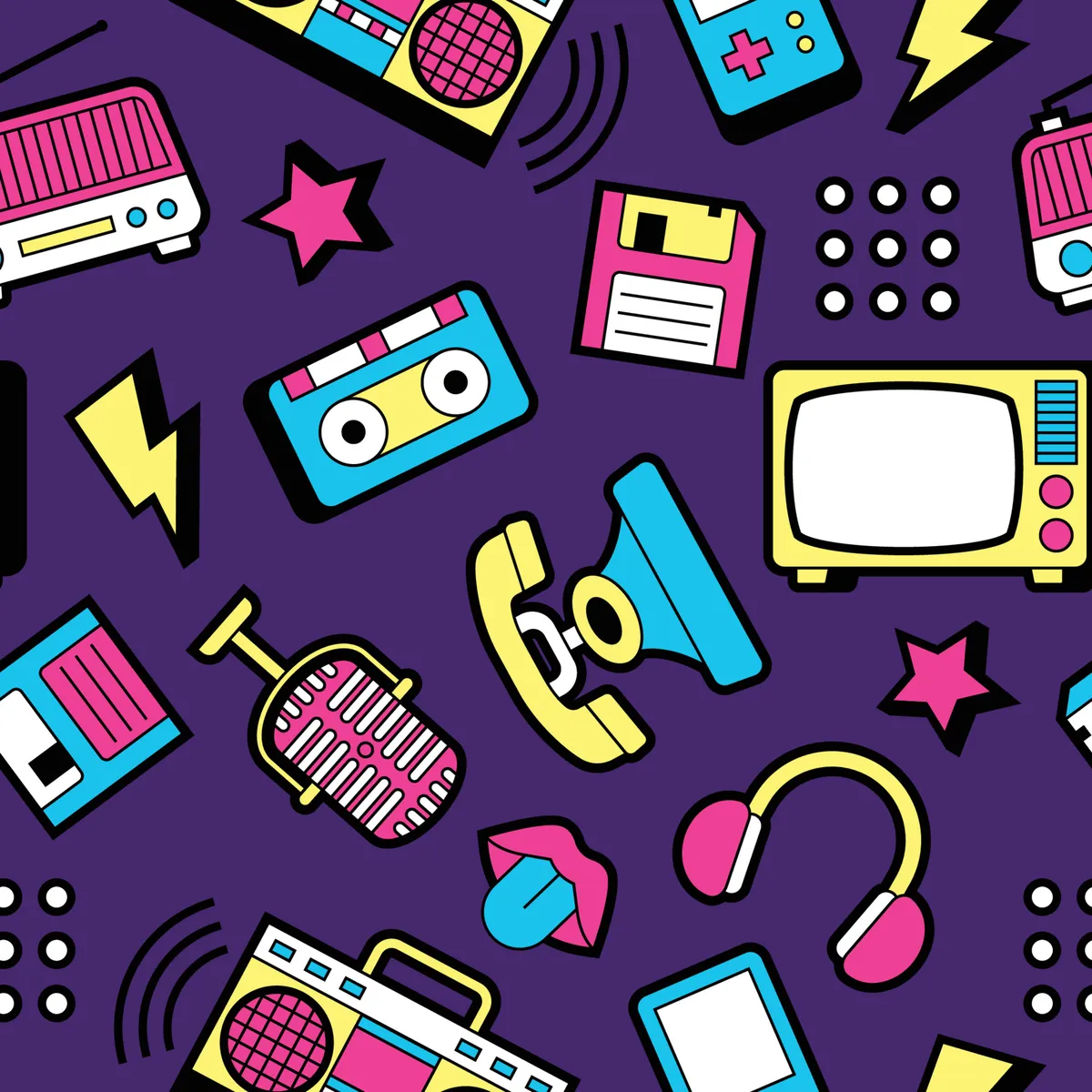 Retro Seamless Pattern