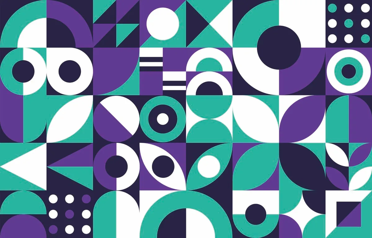 Seamless Abstract Geometric Pattern