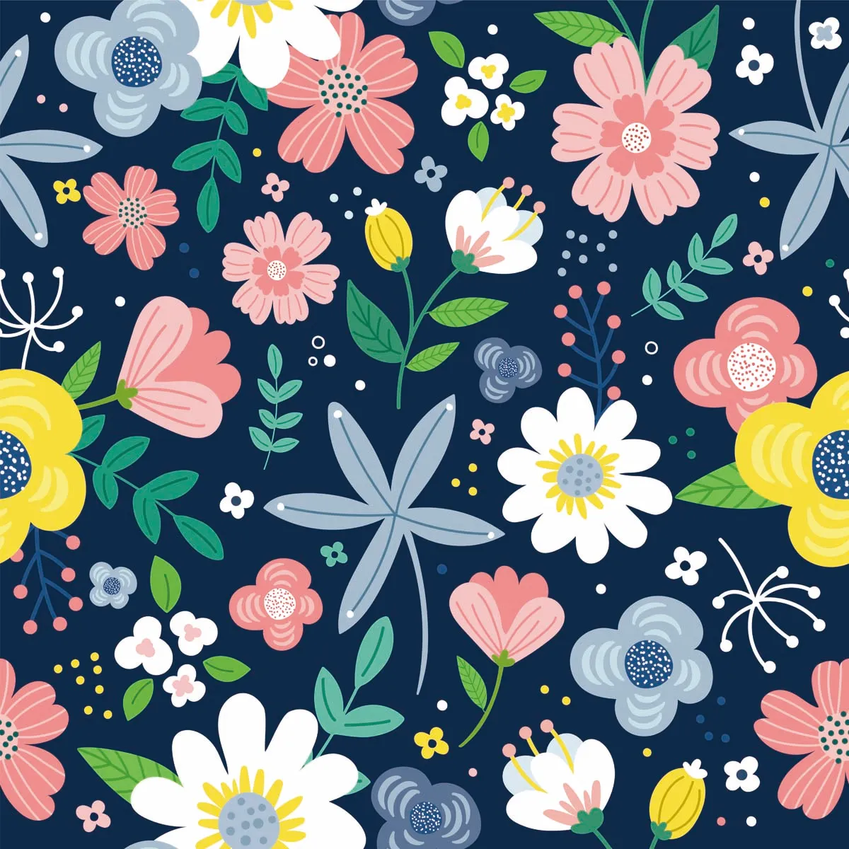 Flower Seamless Pattern