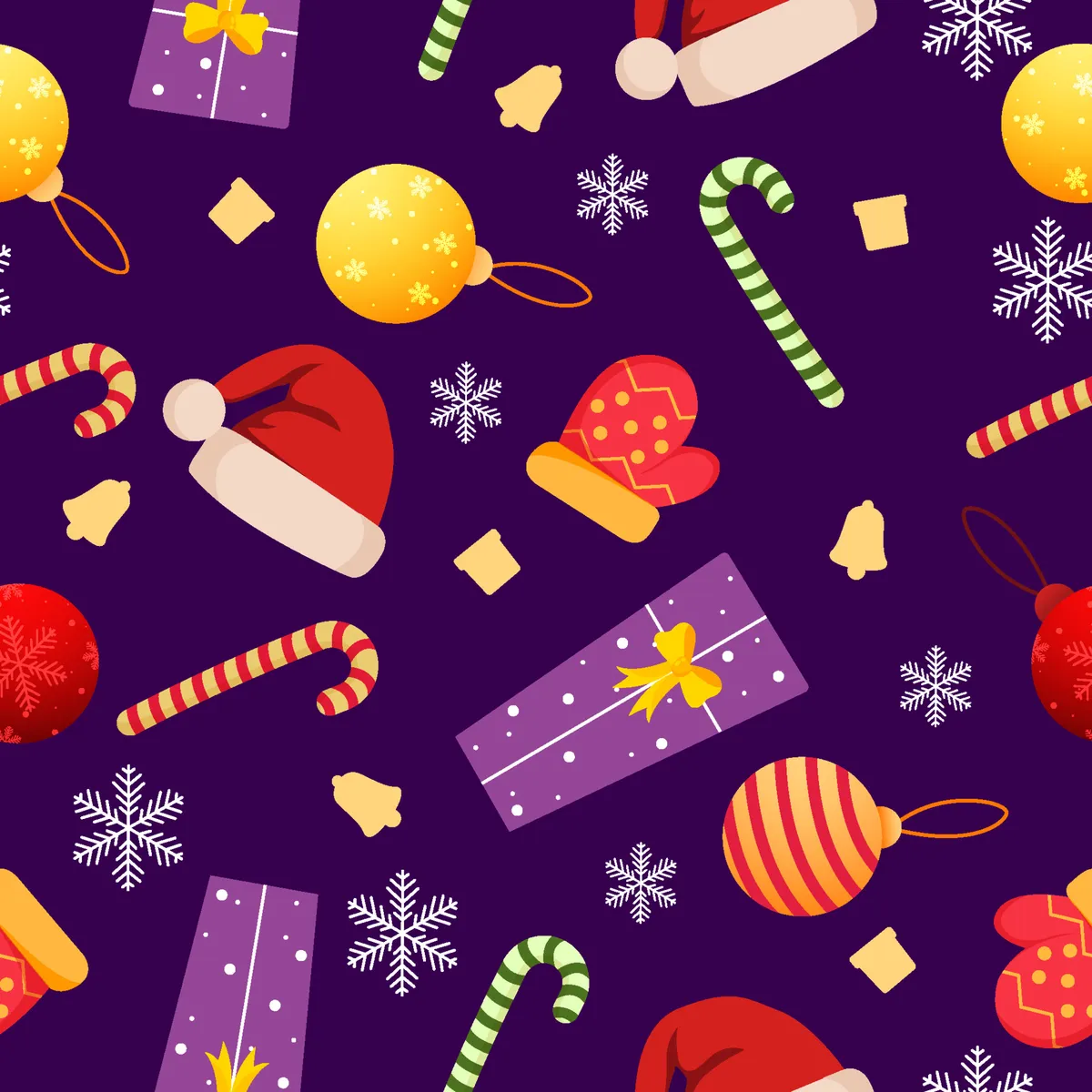 Background Seamless Pattern Christmas