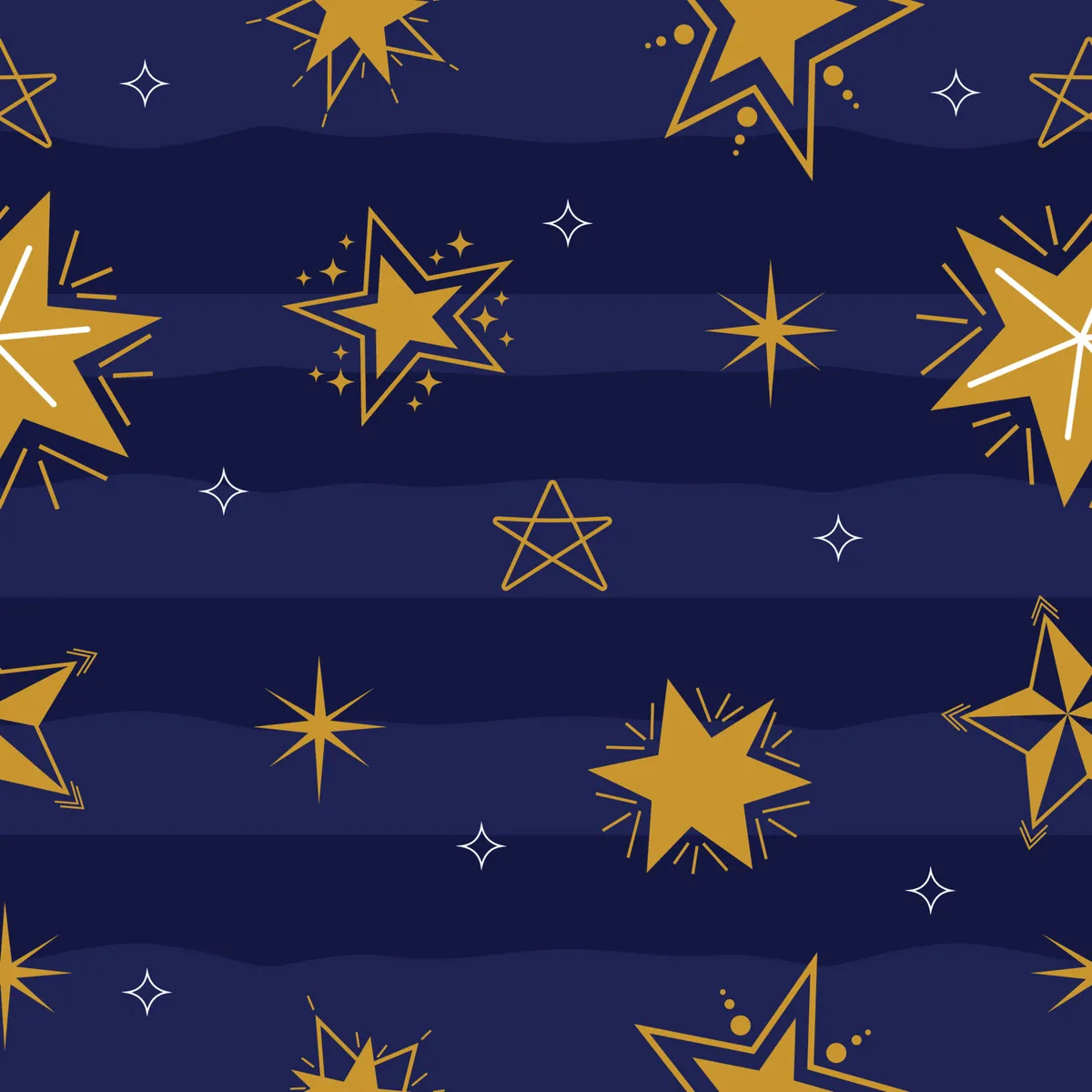 Seamless Pattern Star