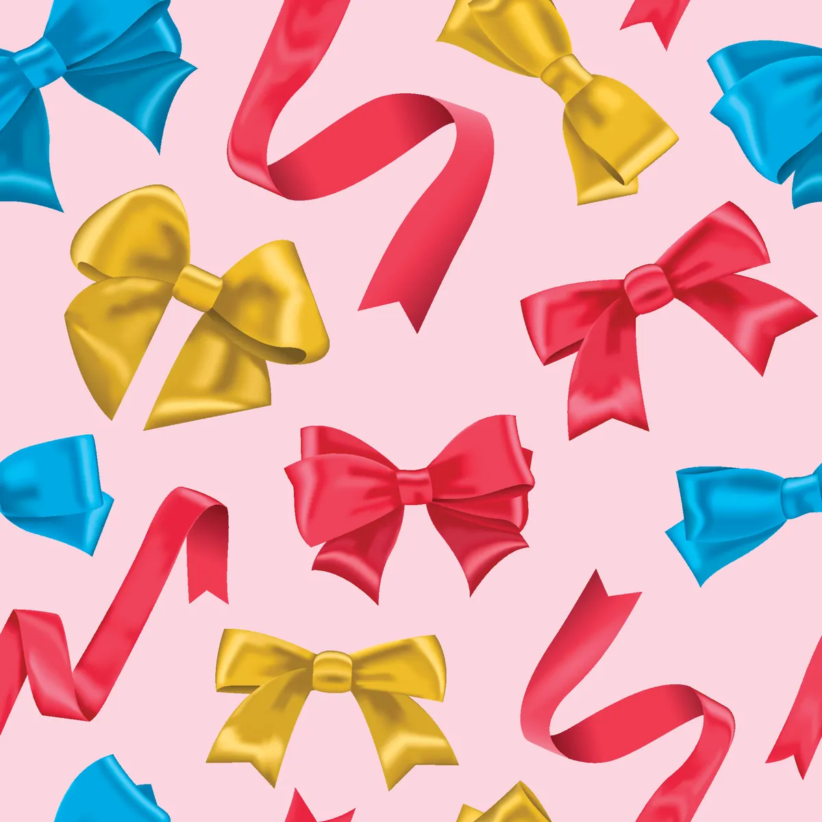 Ribbon Pattern Background