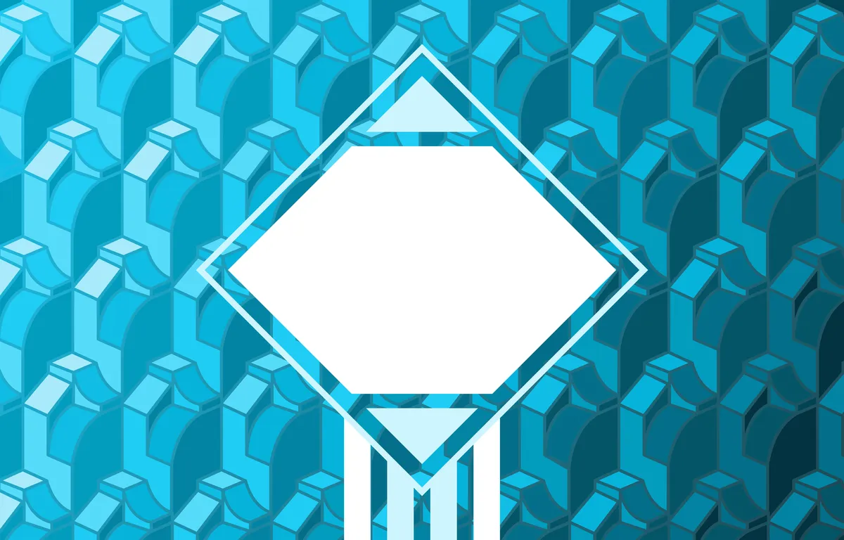 Beautiful Abstract Blue Pattern Background