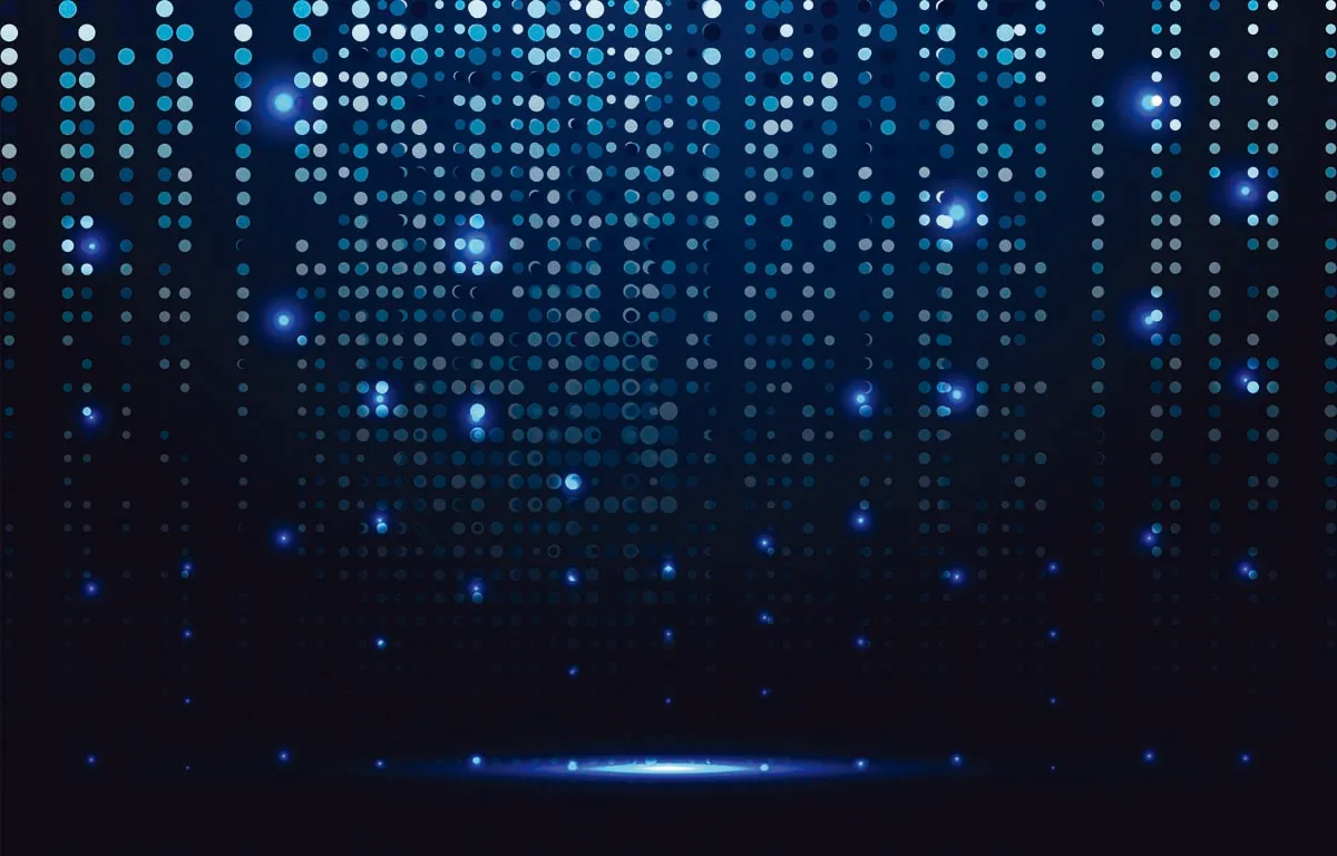 Modern Abstract Technology Halftone Pattern Background