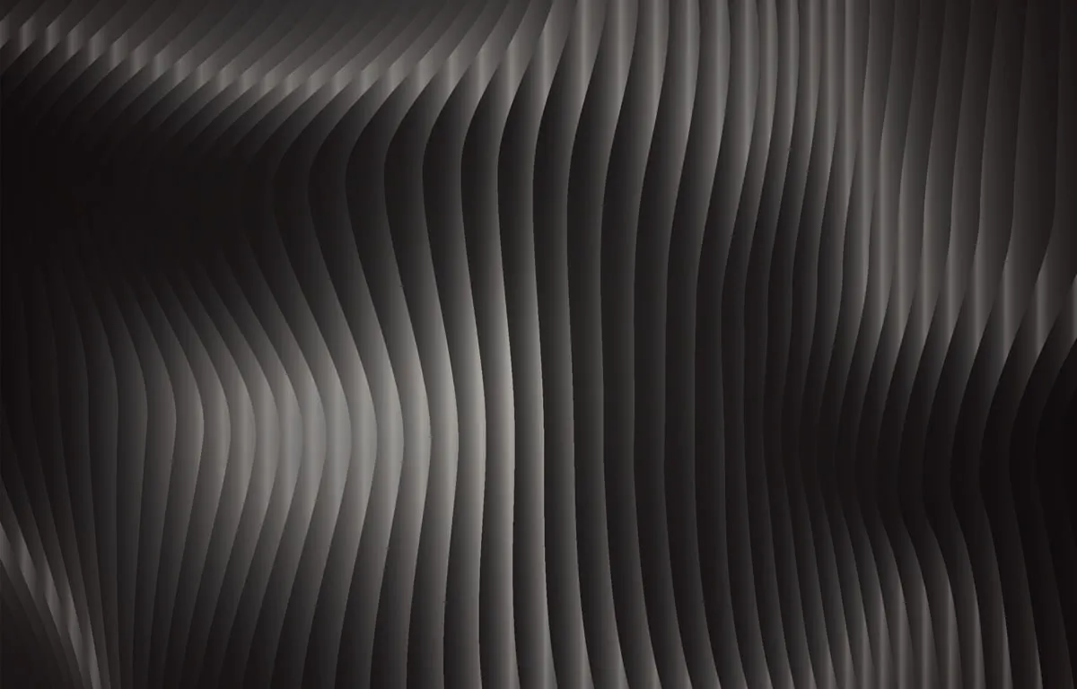 Black Abstract Metal Carbon Pattern