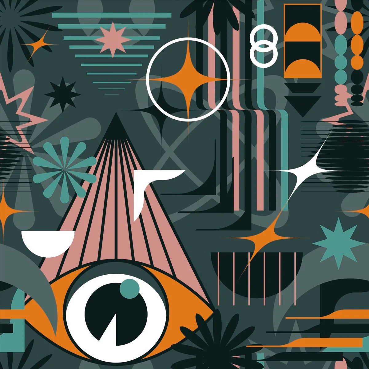 Geometric Neomodern Pattern