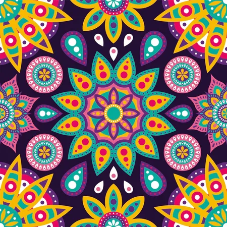 Rangoli��ɫ���λ����޷�ͼ������