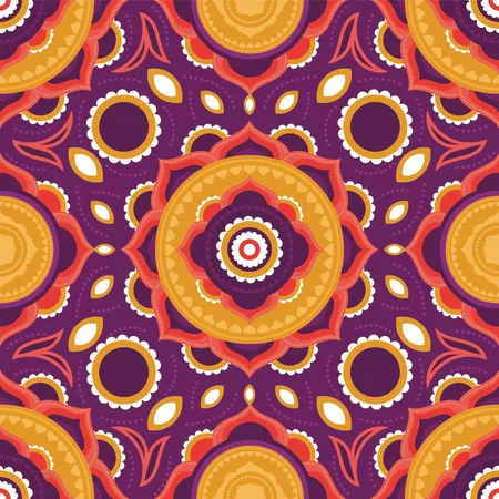 ��ɫ�ŵƽ�Rangoli�޷�ͼ��