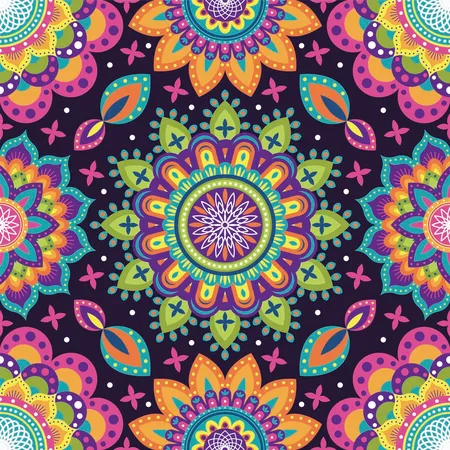 ��ɫRangoli�����޷�ͼ������
