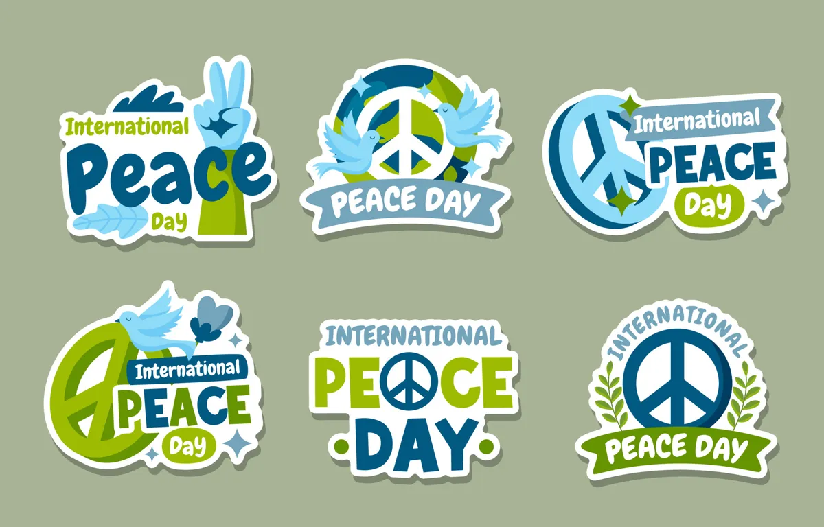 International Peace Day Sticker