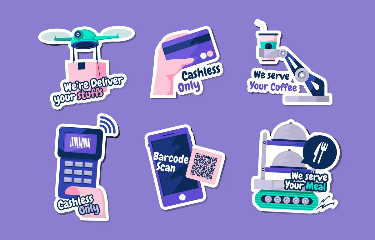 UNTACT New Normal Habit Sticker Collection