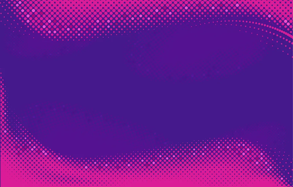Abstract Liquid Halftone Background