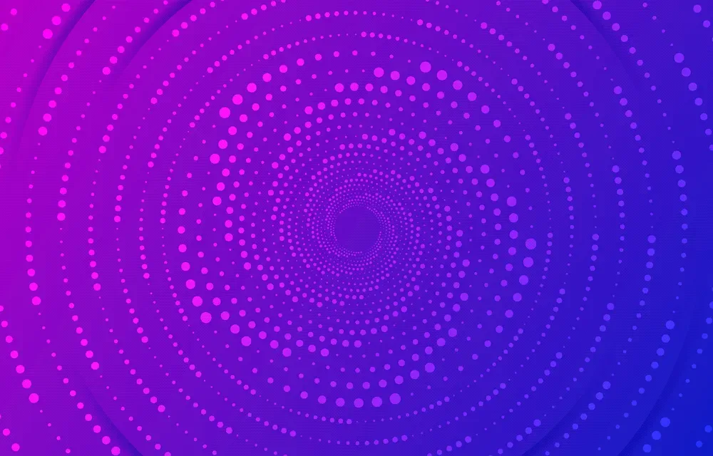 Abstract Gradient Halftone Background