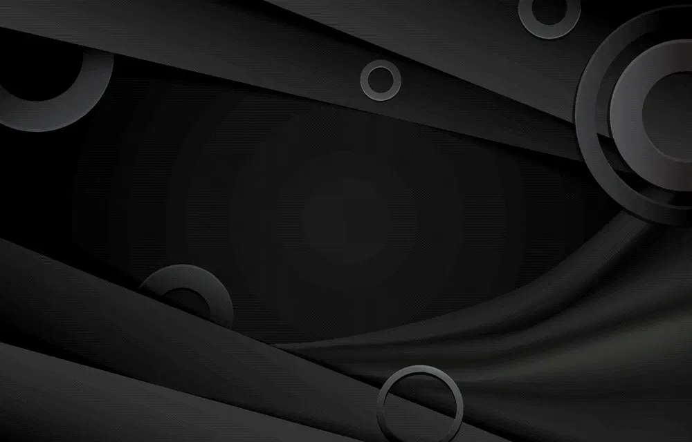 Black Geometric Abstract Background