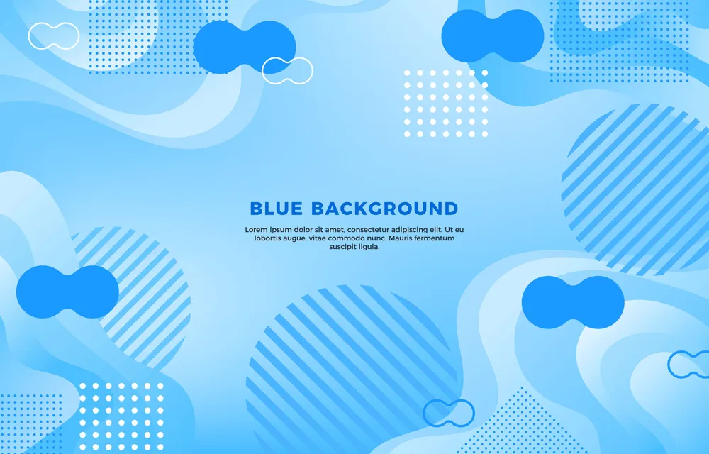 Blue Abstract Background Concept