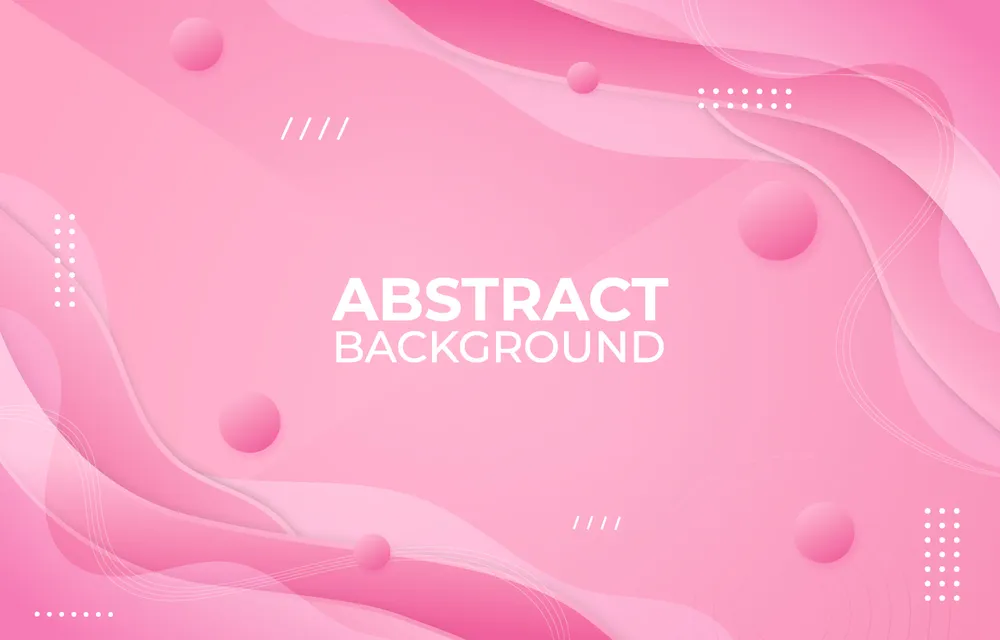 Fluid Pink Abstract Background