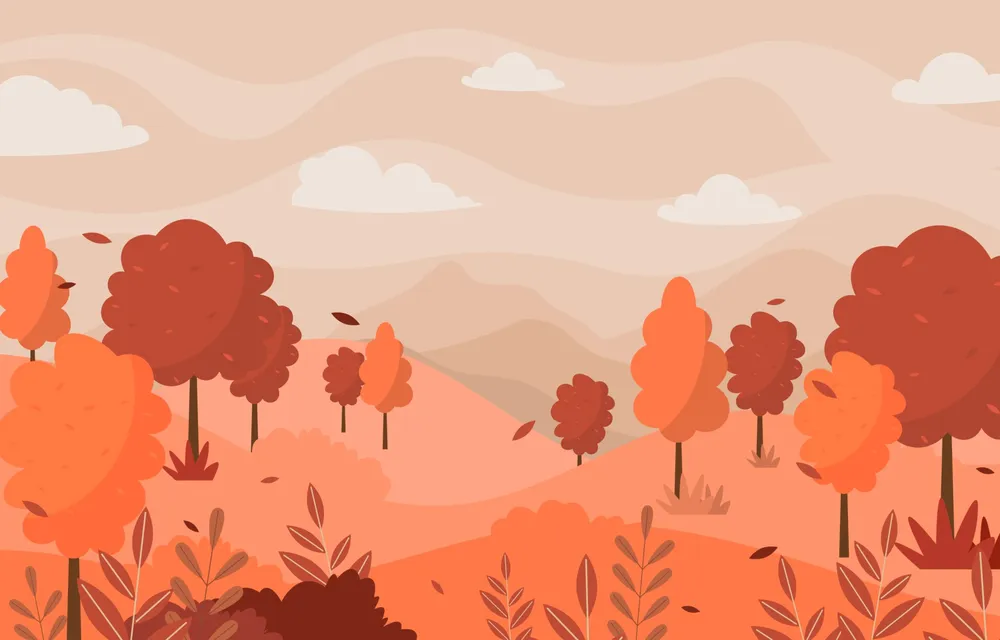 Autumn Scenery Background