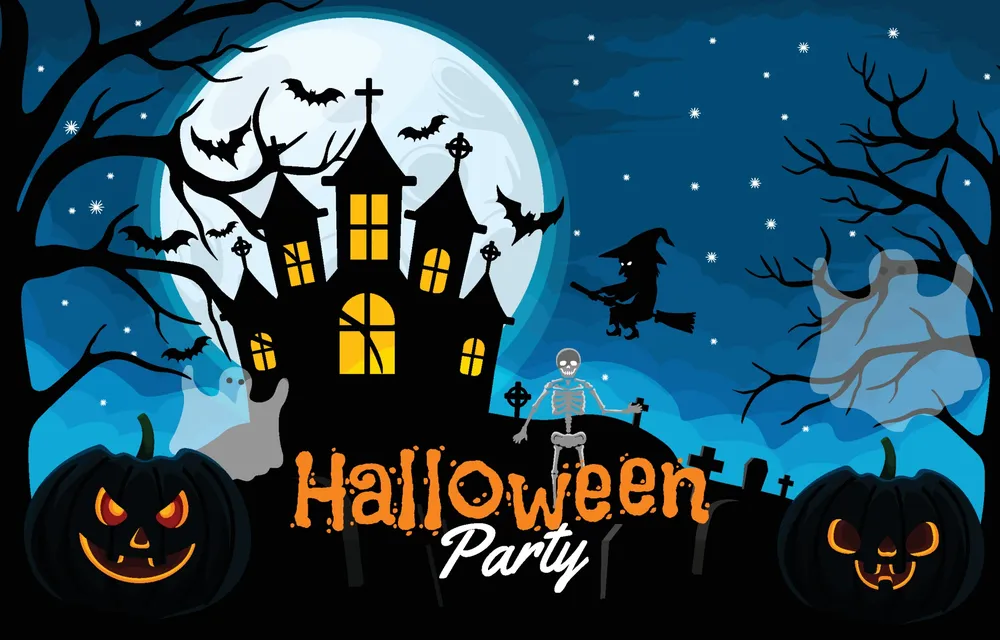 Happy Halloween Party Background