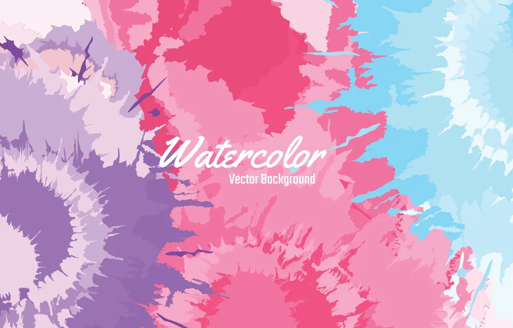 Colorful Splash Watercolor Background