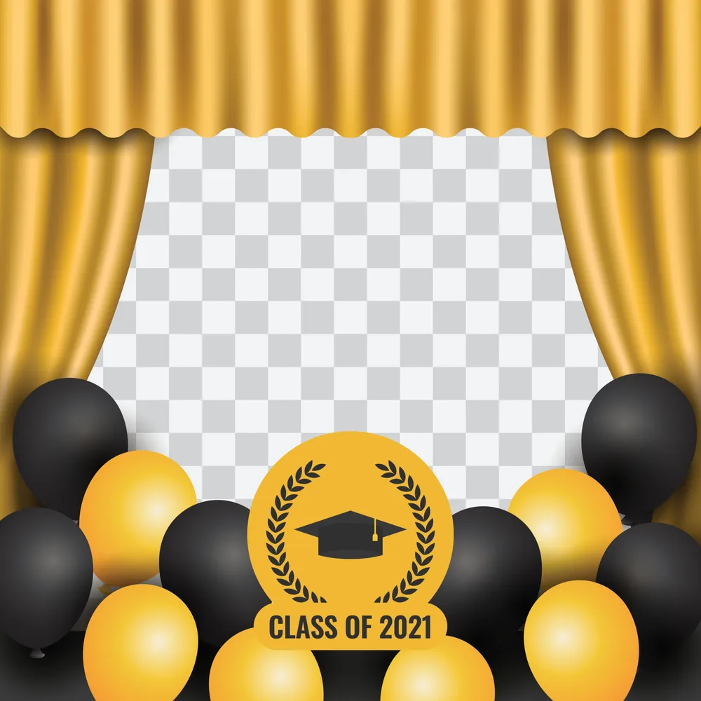 Graduation Background Frame Concept
