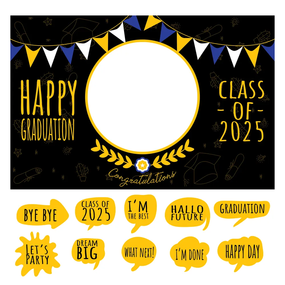 Graduation Background Concept